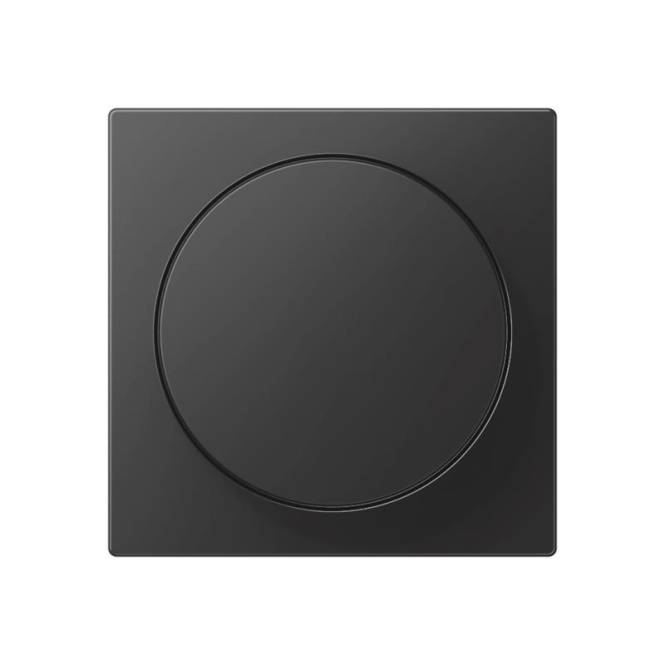 Jung Abdeckung m.Drehknopf A1740BFSWM Install.Baumaterial Schaltermat/Geb.Steu Schalter Steckdosenm