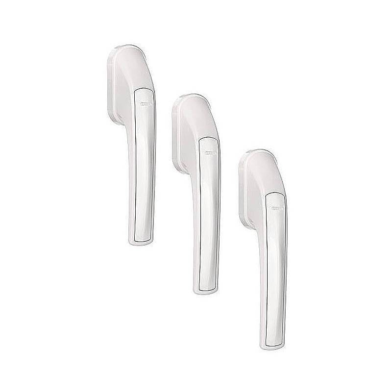 3er Set Secvest Funk-Fenstergriff FUFT50040W weiss, Set, Fenstergriff | nach Richtlinien:VdS | Set-Inhalt:Fenstergriff