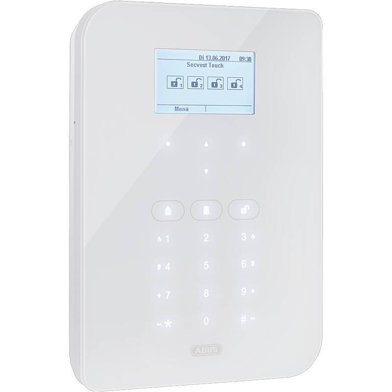 Abus Secvest Touch Zentrale + 4MPx Minidomekamera, Alarmzentrale + IP-Kamera | nach Richtlinien:VdS Home, EN 50131 Grad