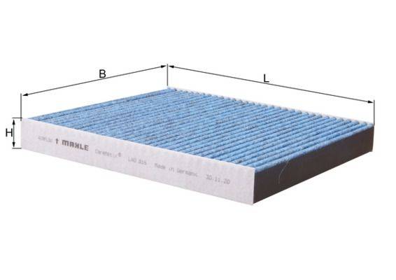 Mahle LAO816 Filter, Innenraumluft