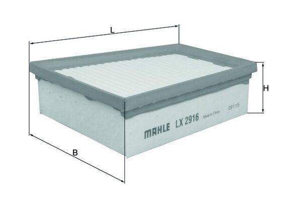 Mahle LX2916 Luftfilter