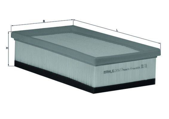 Mahle LX1617 Luftfilter