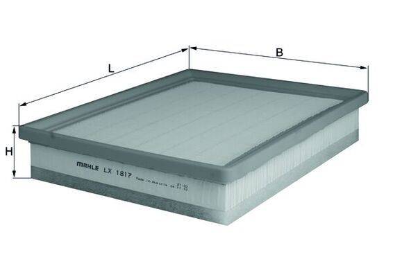Mahle LX1817 Luftfilter