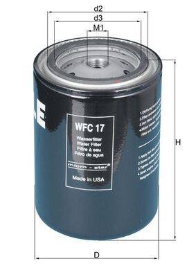 Mahle WFC17 Kühlmittelfilter