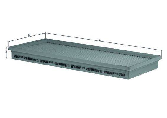 Mahle LX1518 Luftfilter