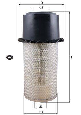 Mahle LX18 Luftfilter