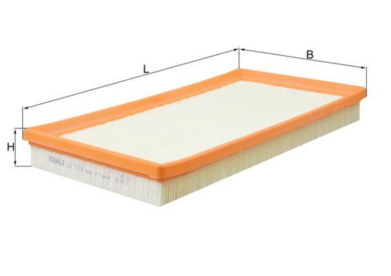 Mahle LX1818 Luftfilter