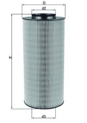 Mahle LX918 Luftfilter