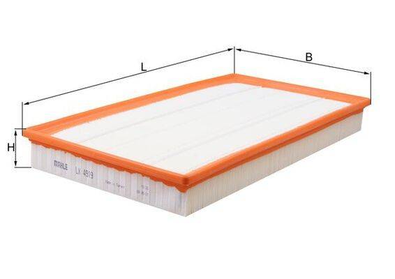 Mahle LX4919 Luftfilter