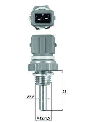 Mahle TSE19 Sensor, Kühlmitteltemperatur