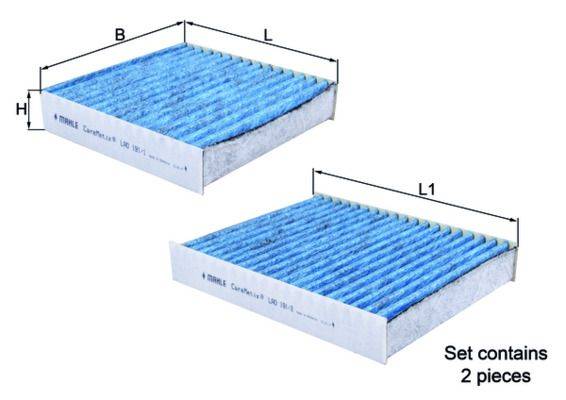 Mahle LAO191/S Filter, Innenraumluft
