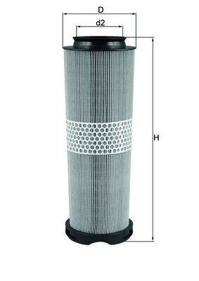 Mahle LX1020 Luftfilter