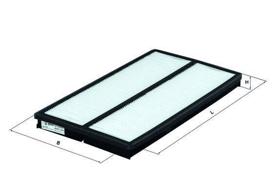 Mahle LA121 Filter, Innenraumluft