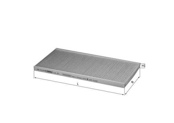 Mahle LA21 Filter, Innenraumluft