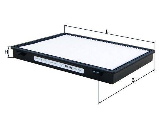 Mahle LA421 Filter, Innenraumluft