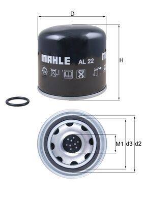 Mahle AL22 Lufttrocknerpatrone, Druckluftanlage