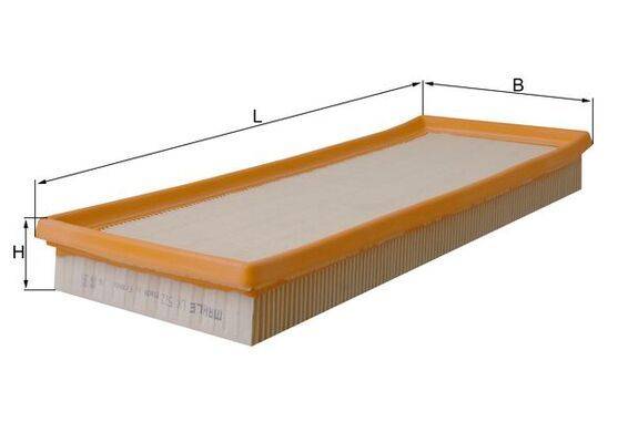 Mahle LX522 Luftfilter