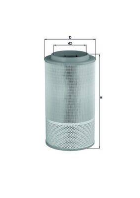 Mahle LX1024 Luftfilter