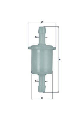 Mahle KL26 Kraftstofffilter