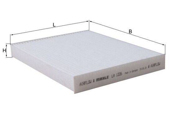 Mahle LA1226 Filter, Innenraumluft