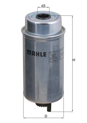 Mahle KC227 Kraftstofffilter