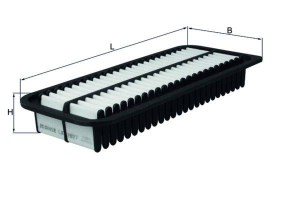 Mahle LX2027 Luftfilter