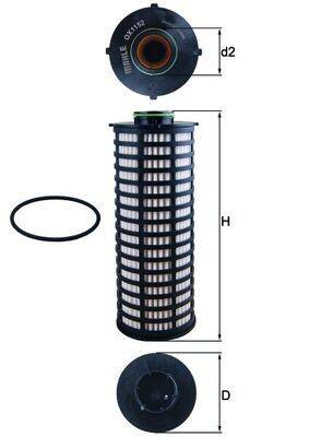 Mahle OX1152D Ölfilter