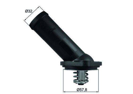 Mahle TI22592D Thermostat, Kühlmittel