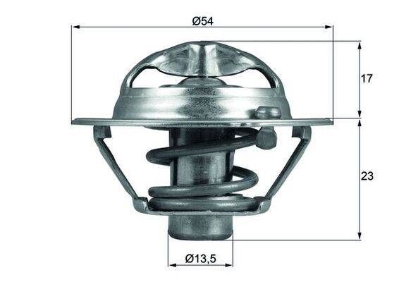 Mahle TX11882D Thermostat, Kühlmittel