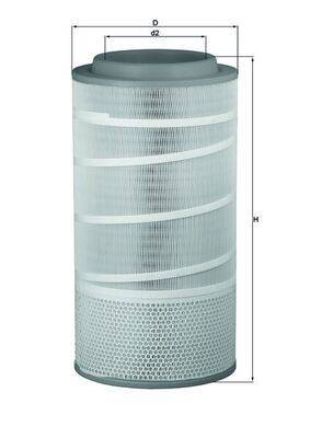 Mahle LX3030 Luftfilter