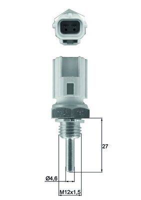 Mahle TSE30 Sensor, Kühlmitteltemperatur