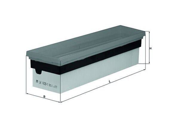 Mahle LX1823/1 Luftfilter