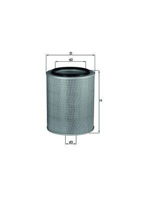 Mahle LX531 Luftfilter