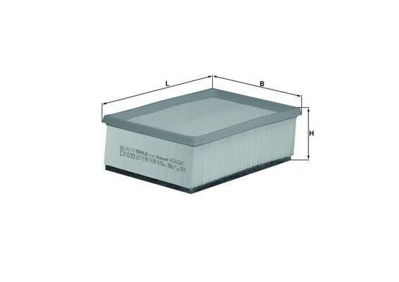 Mahle LX1033 Luftfilter