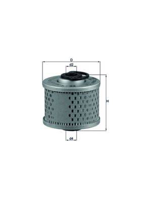 Mahle KX34 Kraftstofffilter