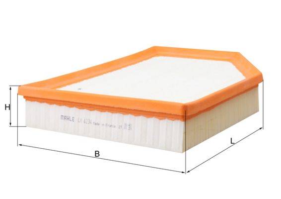Mahle LX4234 Luftfilter