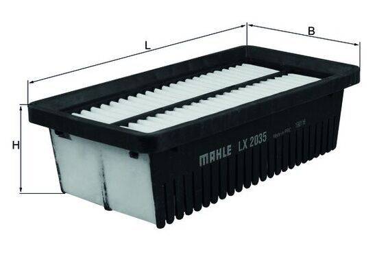 Mahle LX2035 Luftfilter
