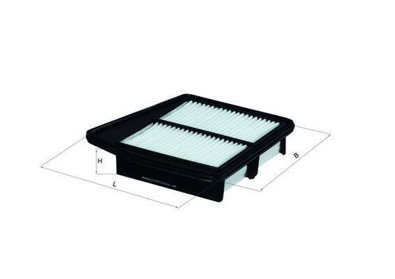 Mahle LX2835 Luftfilter