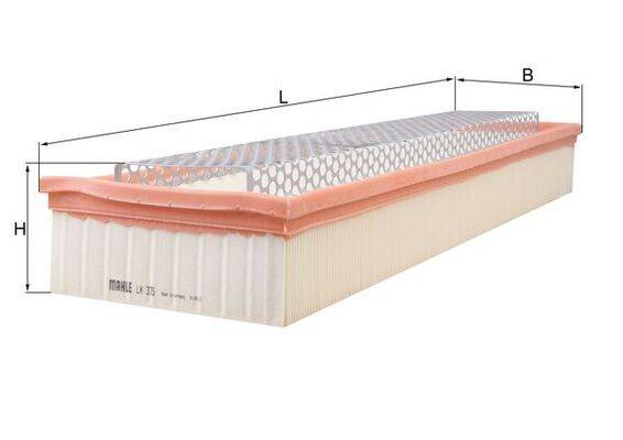 Mahle LX335 Luftfilter