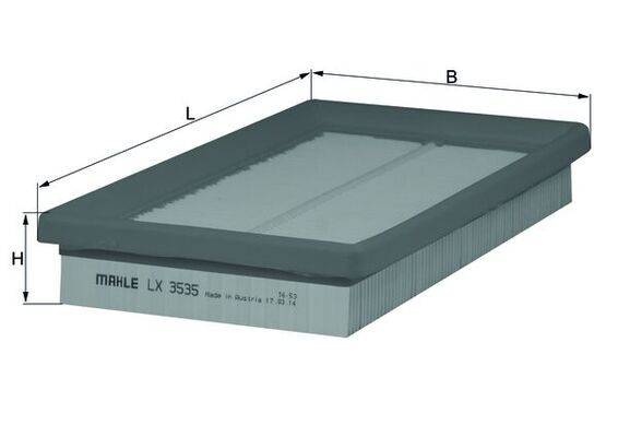 Mahle LX3535 Luftfilter