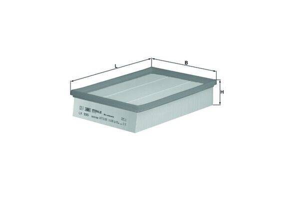 Mahle LX935 Luftfilter