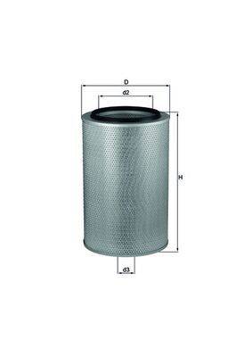 Mahle LX436 Luftfilter