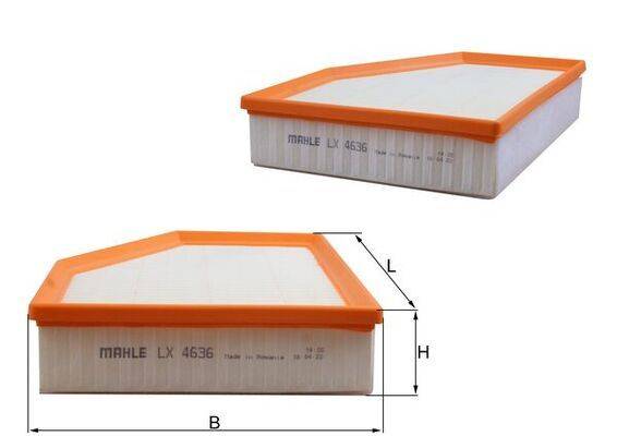 Mahle LX4636 Luftfilter