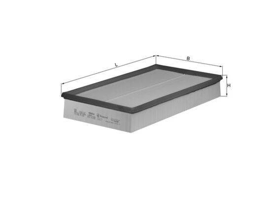 Mahle LX637 Luftfilter