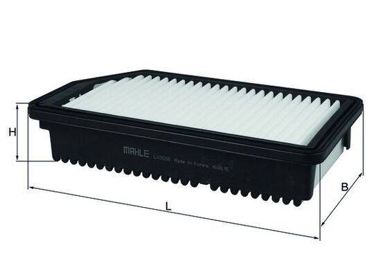 Mahle LX3538 Luftfilter