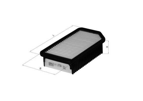 Mahle LX2739 Luftfilter