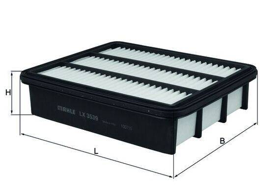Mahle LX3539 Luftfilter
