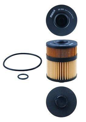 Mahle OX563D Ölfilter