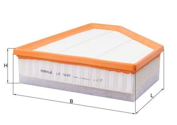 Mahle LX1640 Luftfilter