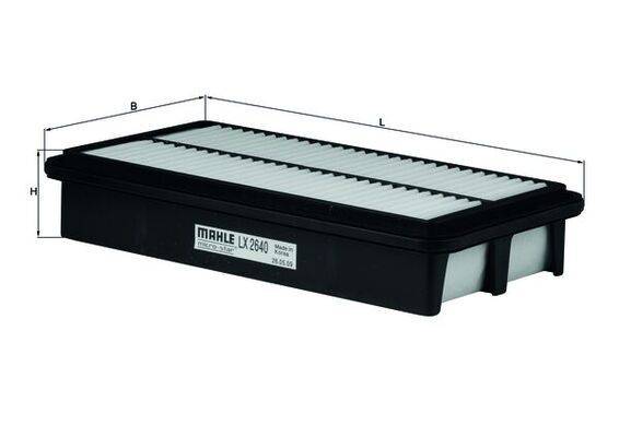 Mahle LX2640 Luftfilter